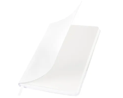 Ежедневник A5 недатированный Dante в мягком переплёте софт-тач, белый