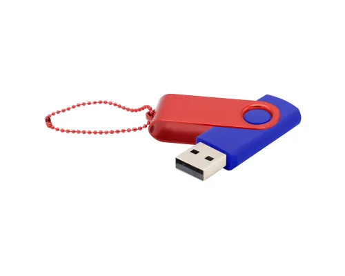 Флешка Designer To Go 2.0 USB 16Gb, синий/красный