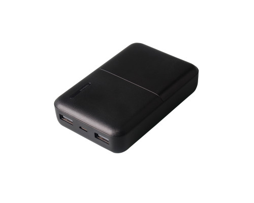 Внешний аккумулятор Oregon 10000 Mah, черный Внешний аккумулятор Oregon 10000 Mah, черный