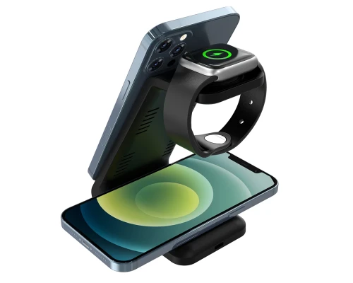 Беспроводное мультизарядное устройство Standy 15W, черный