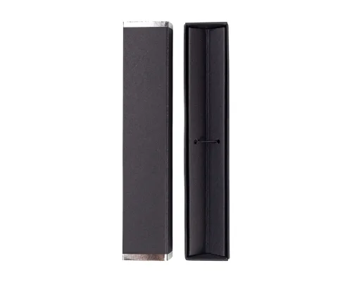 Коробка для ручки Cradle, чёрная с серебром