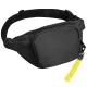 Поясная сумка SPLIT TO GO, Чёрный/Жёлтый
