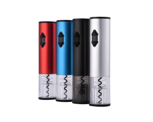 Винный электрический металлический штопор Божоле, красный Винный электрический металлический штопор Божоле, красный