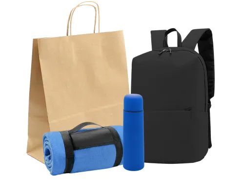 Подарочный набор FOR PICNIC, синий