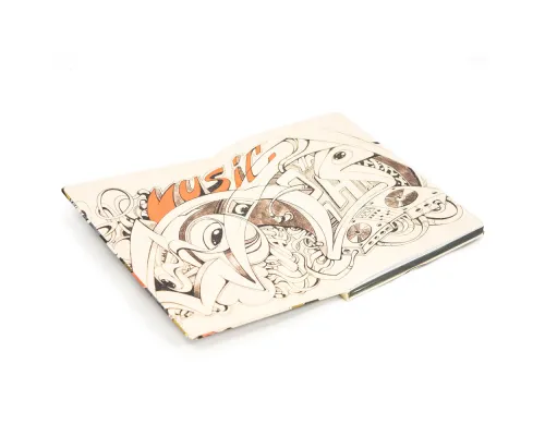 Записная книжка в клетку 15.5x21 Граффити R1-2443844