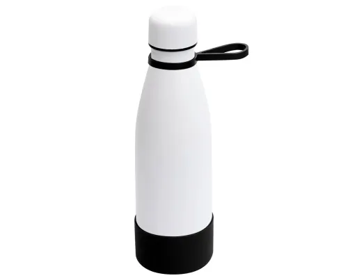 Термобутылка герметичная вакуумная Olivia To Go, белый/черный Термобутылка герметичная вакуумная Olivia To Go, белый/черный