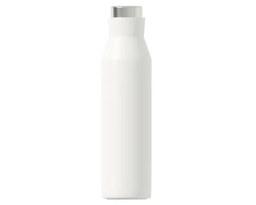 Термобутылка герметичная вакуумная Siluet, белая Термобутылка герметичная вакуумная Siluet, белая