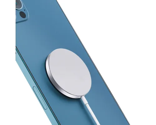 Беспроводное магнитное зарядное устройство Fomax 15W, белый