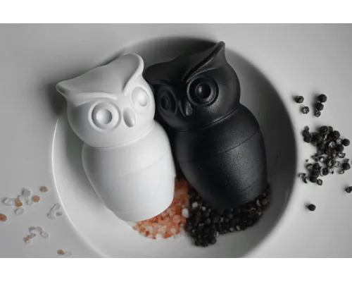 МЕЛЬНИЦА ДЛЯ СПЕЦИЙ Tasty Owl, чёрная