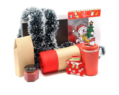 Подарочный набор Уют Box, красный