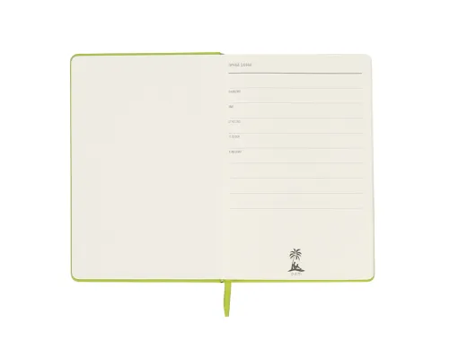 Ежедневник A5 недатированный Dear в твёрдом переплёте, салатовый