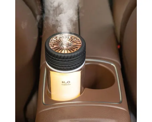 Светодиодный USB увлажнитель Wheel, белый