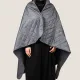 Плед PONCHO, тёмно-серый