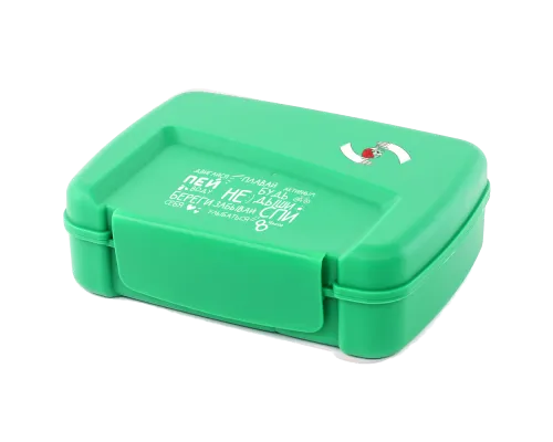 Ланчбокс (контейнер для еды) Snackpack, зелёный