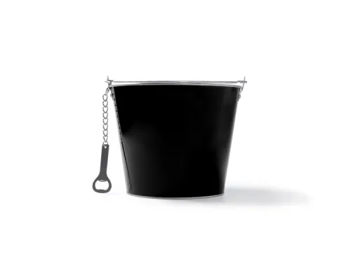 Металлическое ведро LAMBIC, Черный