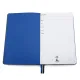 Ежедневник A5 недатированный Molfetta в мягком переплёте, серо-синий