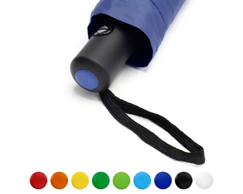 Автоматический противоштормовой зонт Vortex, тёмно-синий