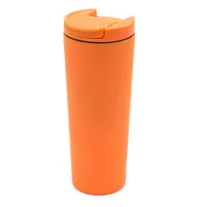 Термокружка Carroll софт-тач, оранжевого цвета