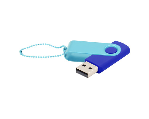 Флешка Designer To Go 2.0 USB 16Gb, синий/бирюзовый Флешка Designer To Go 2.0 USB 16Gb, синий/бирюзовый