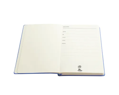 Ежедневник A5 недатированный Franco в мягком переплёте, синий