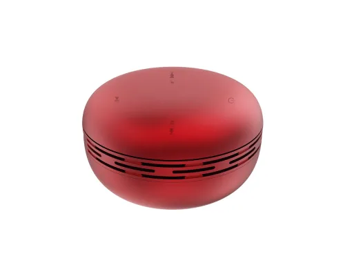 Беспроводная Bluetooth колонка Burger Inpods TWS софт-тач, красная Беспроводная Bluetooth колонка Burger Inpods TWS софт-тач, красная