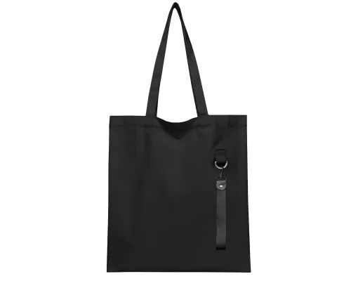 Сумка для покупок LUMISSA 325 г/м² с ремувкой, чёрный/чёрный