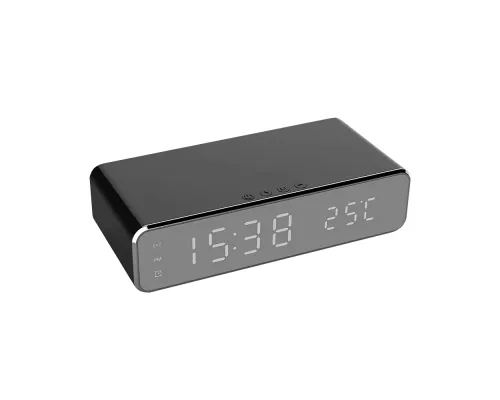 Часы  электронные настольные Karmon с беспроводной зарядкой