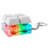 Брелок Press Anti Stress с LED подсветкой (фонарик), белый