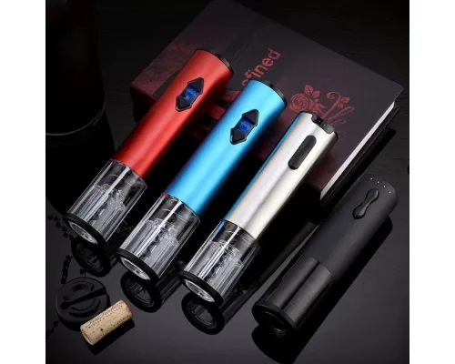 Винный электрический металлический штопор Божоле, красный