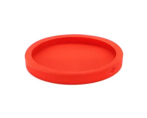 Силиконовый чехол для беспроводного зарядного Silken, красный