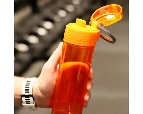 Пластиковая бутылка Barro, оранжевая