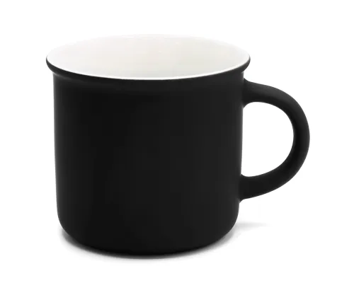 Кружка Camping, софт тач, черный