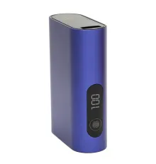Внешний аккумулятор в металлическом корпусе Wōdan, сенсорный, 10000mAh, синий