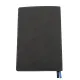 Ежедневник A5 недатированный Efemero в мягком переплёте, черный/темно-синий