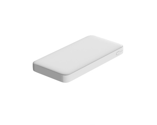 Внешний аккумулятор Polus, 10000 Mah, софт-тач покрытие, белый Внешний аккумулятор Polus, 10000 Mah, софт-тач покрытие, белый