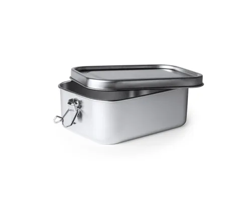 Ланчбокс (контейнер для еды) BRENA, Серебро