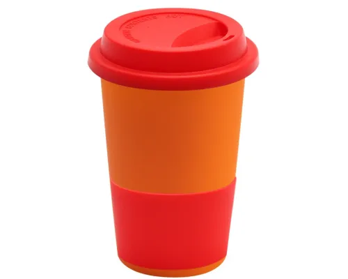 Кружка Magic To Go, оранжевый/красный