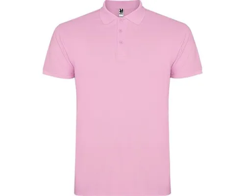 Футболка поло STAR мужская, СВЕТЛО-РОЗОВЫЙ L