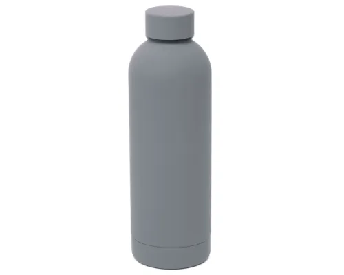 Термобутылка Perfecto софт-тач, серый Термобутылка Perfecto софт-тач, серый