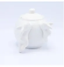 Сахарница с кроликами (NEW), 1000 мл, Белый