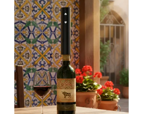 Винный электрический штопор Murcia, черный