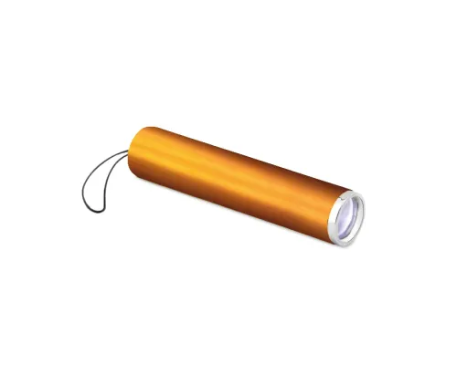 Брелок-фонарик Laiton с подсветкой Logo, оранжевый