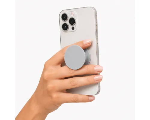 Подставка-держатель для телефона PopSocket, серый