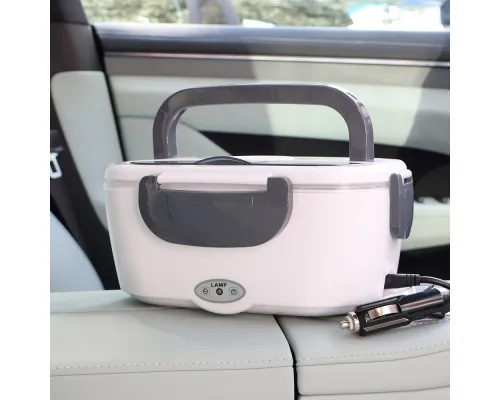 Ланчбокс с подогревом Autobox, серый Ланчбокс с подогревом Autobox, серый