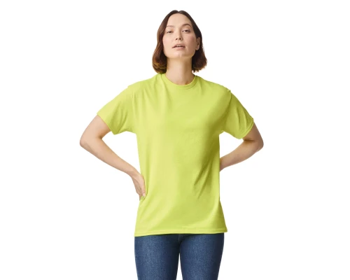 Футболка ULTRA COTTON, ЖЕЛТЫЙ НЕОН L
