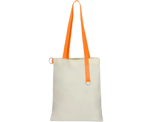 Сумка для покупок White GLOW 325 г/м², оранжевая
