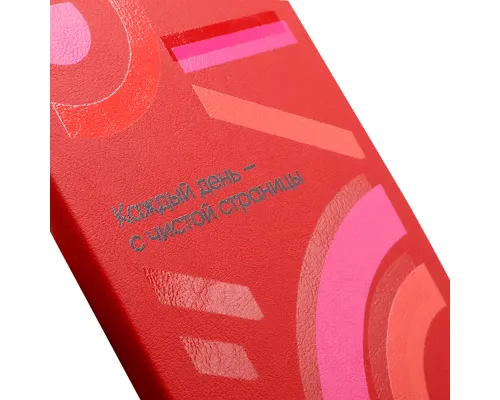 Ежедневник A5 недатированный Franco в мягком переплёте, красный