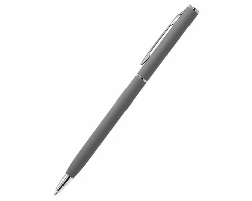 Ручка металлическая Tinny Soft софт-тач, серая Ручка металлическая Tinny Soft софт-тач, серая