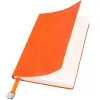 Ежедневник A5 недатированный Farfalla в мягком переплёте, оранжевый