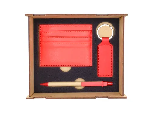 Подарочный набор Амальфи, (красный)